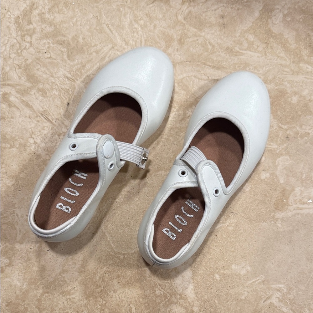 Bloch White Tap Shoes 11M